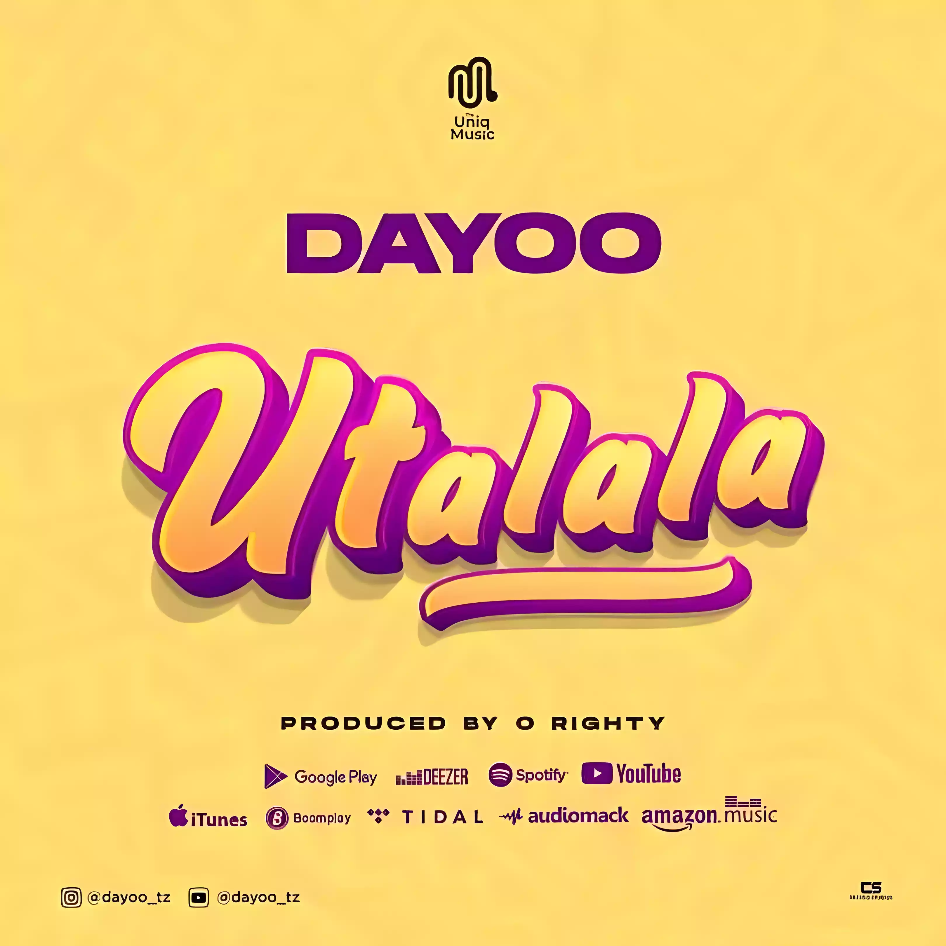 Dayoo Utalala Mp3 Download